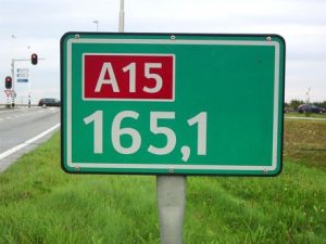 Waar begint de A!5. En waar houdt hij op?
